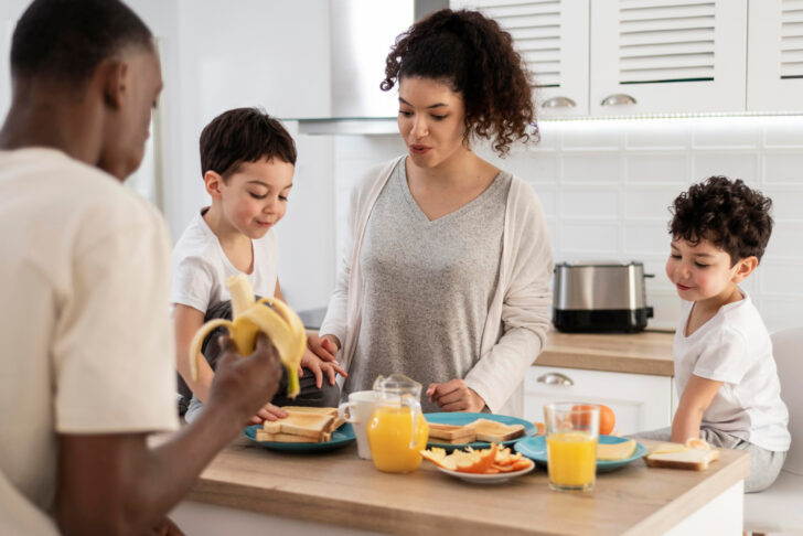 Férias com lanches fáceis e cozinha limpa