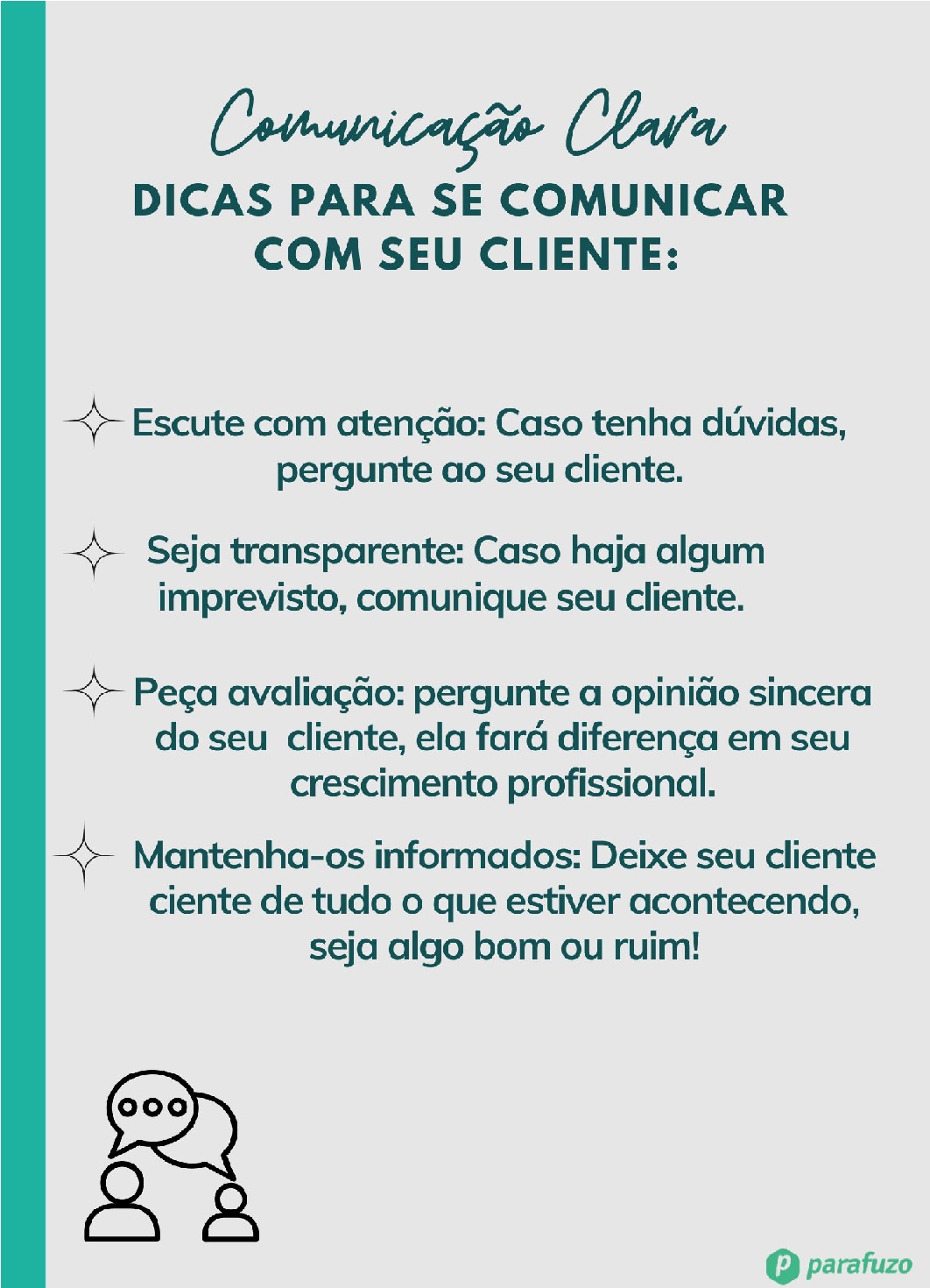 Como se comunicar de forma clara com seus clientes - Parafuzo | Blog