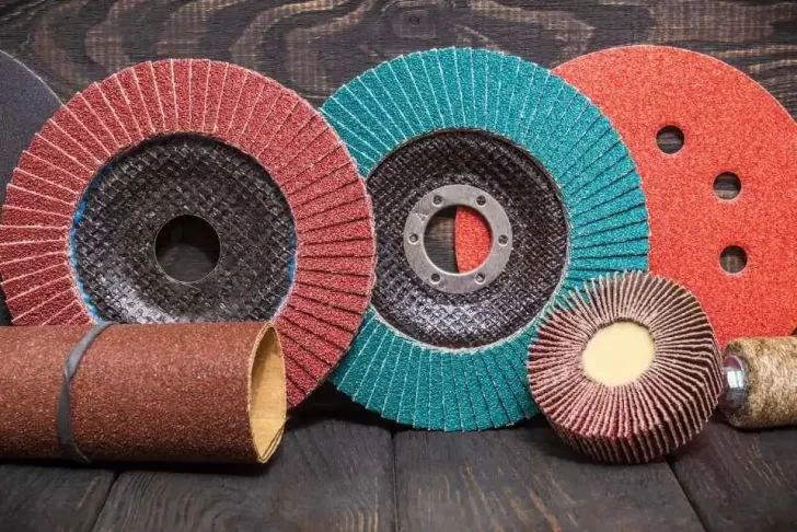 representação de produtos abrasivos